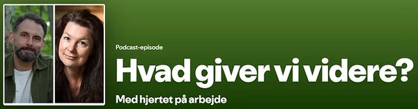 Podcasten 'Med hjertet på arbejde'